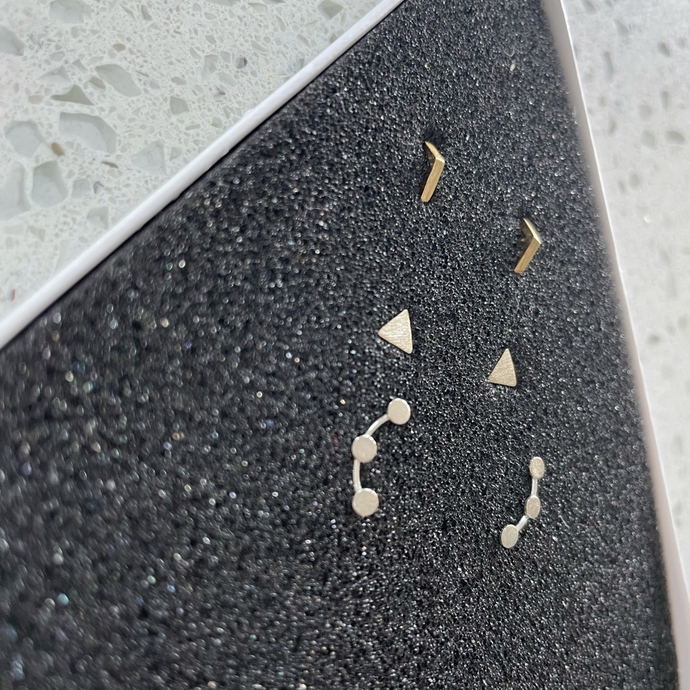 Minimalist Earrings (3 pairs)